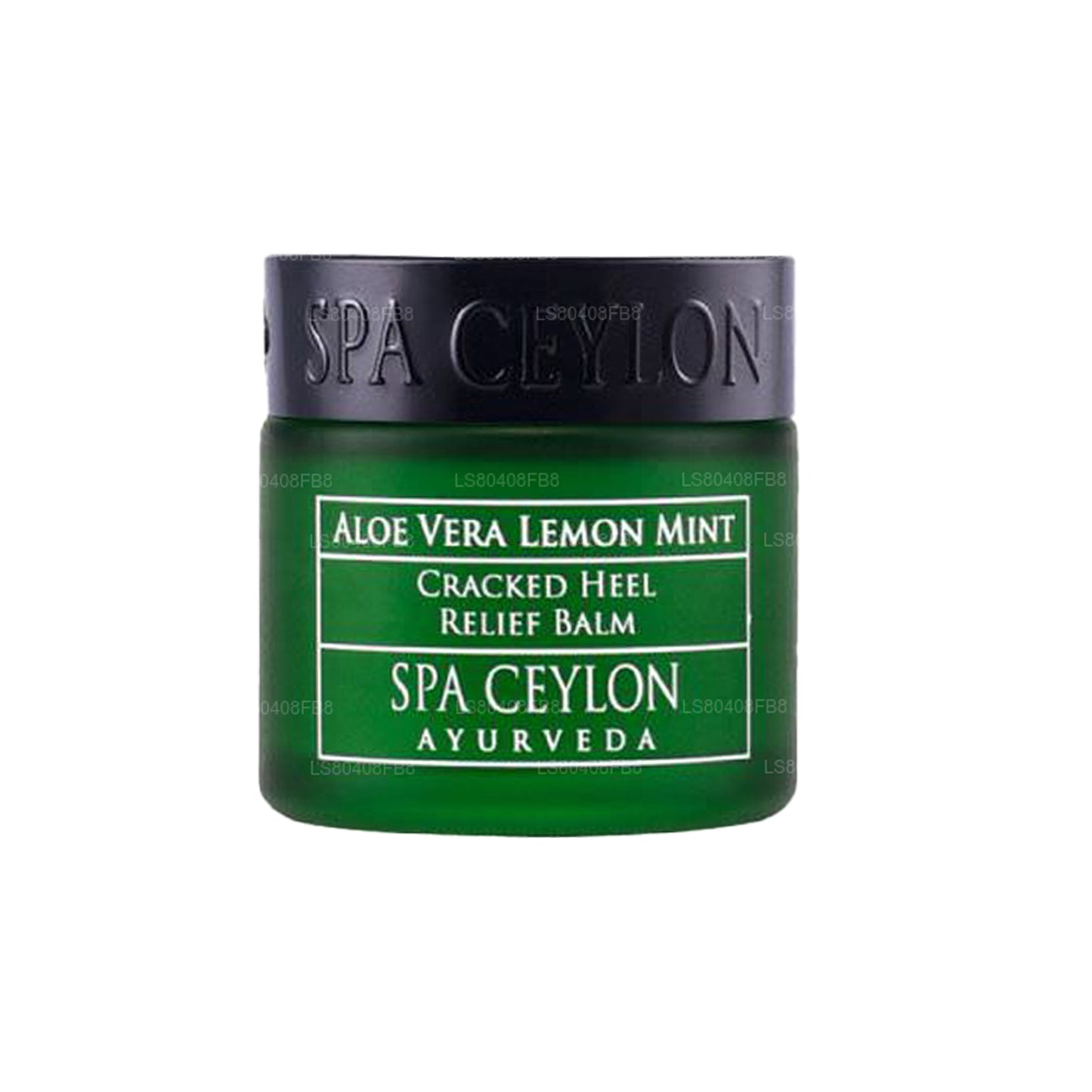 Spa Ceylon Aloe Vera Zitronen-Minze-Balsam zur Linderung rissiger Fersen (25 g)