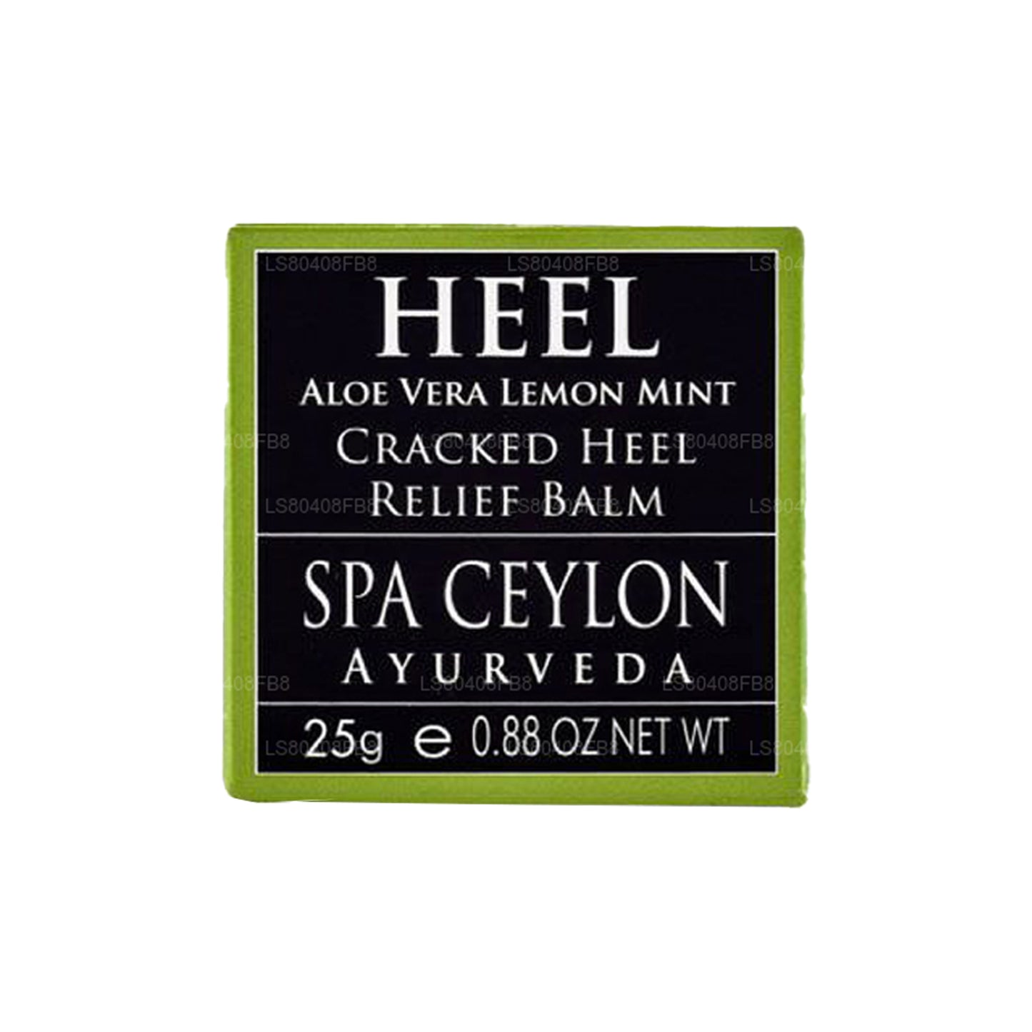 Spa Ceylon Aloe Vera Zitronen-Minze-Balsam zur Linderung rissiger Fersen (25 g)