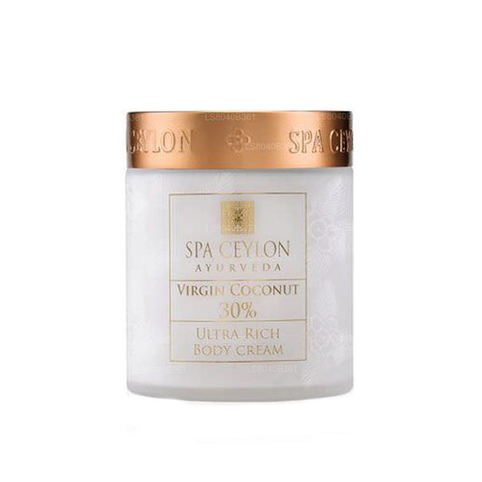 Spa Ceylon Virgin Coconut 30% - Extrem reichhaltige Körpercreme (200 g)