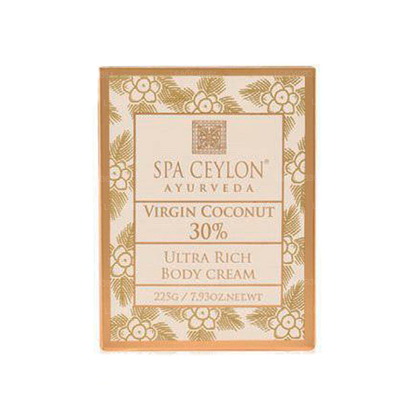 Spa Ceylon Virgin Coconut 30% - Extrem reichhaltige Körpercreme (200 g)
