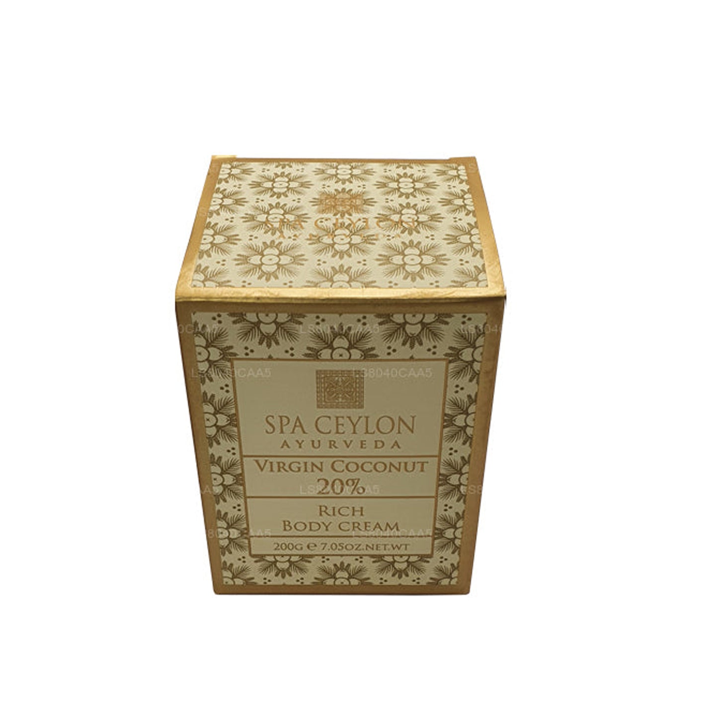 Spa Ceylon Virgin Coconut 20 % – Reichhaltige Körpercreme (200 g)