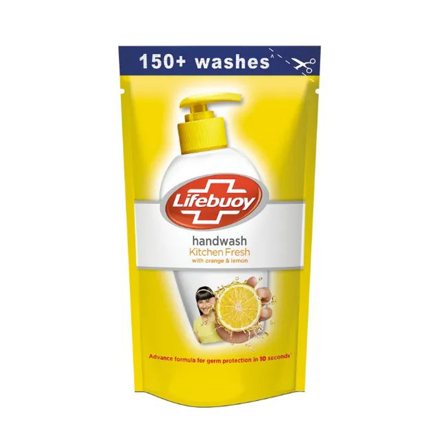 Lifebuoy Kitchen Fresh Nachfüllbeutel für Handwäsche, 180 ml