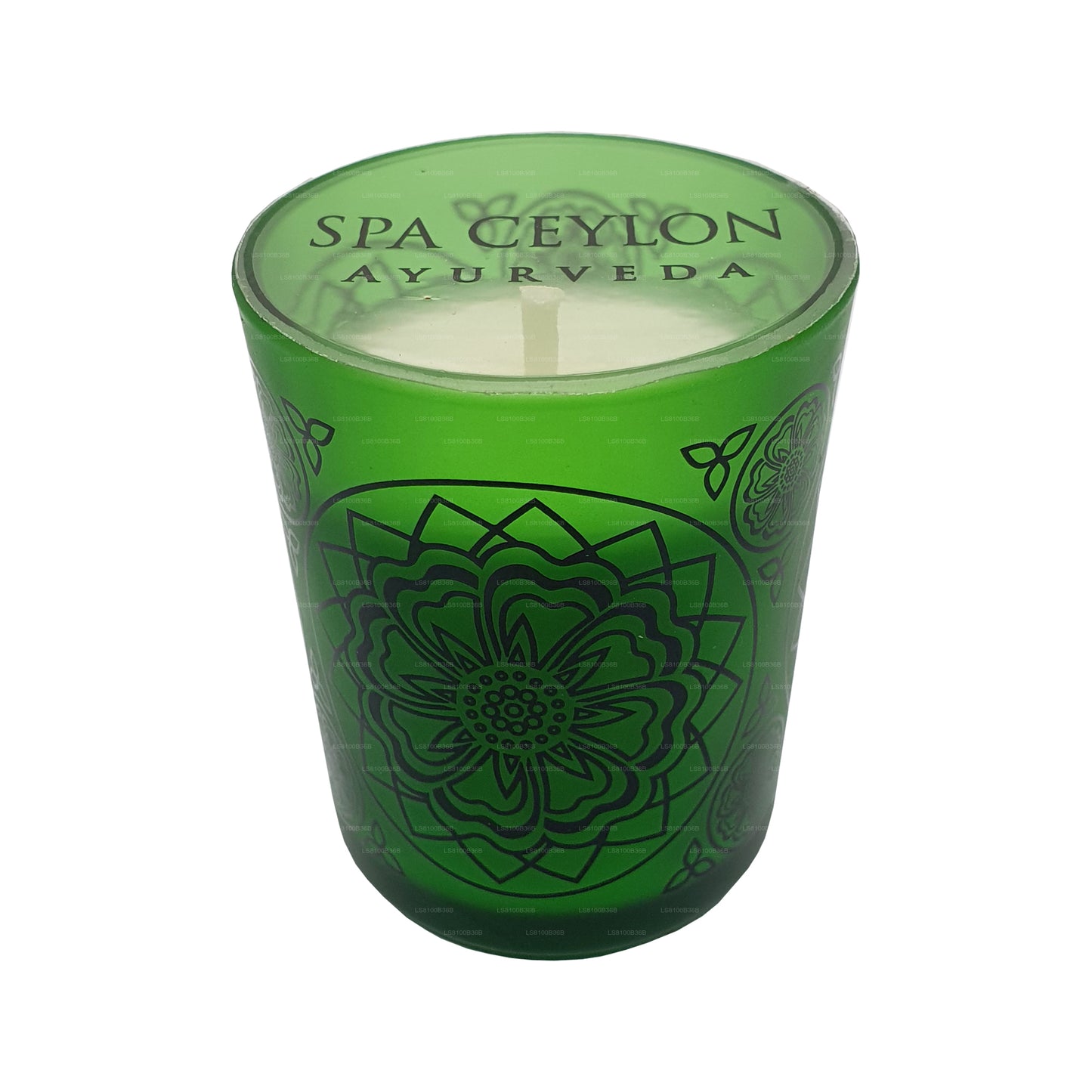 Spa Ceylon Lemongrass Mandarine - Aromaveda Natural Candle (50g)