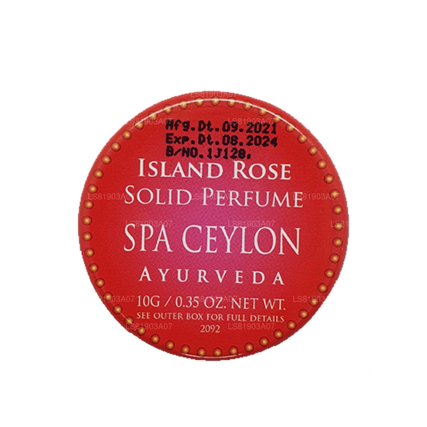 Spa Ceylon Island Rose Festes Parfüm (10 g)