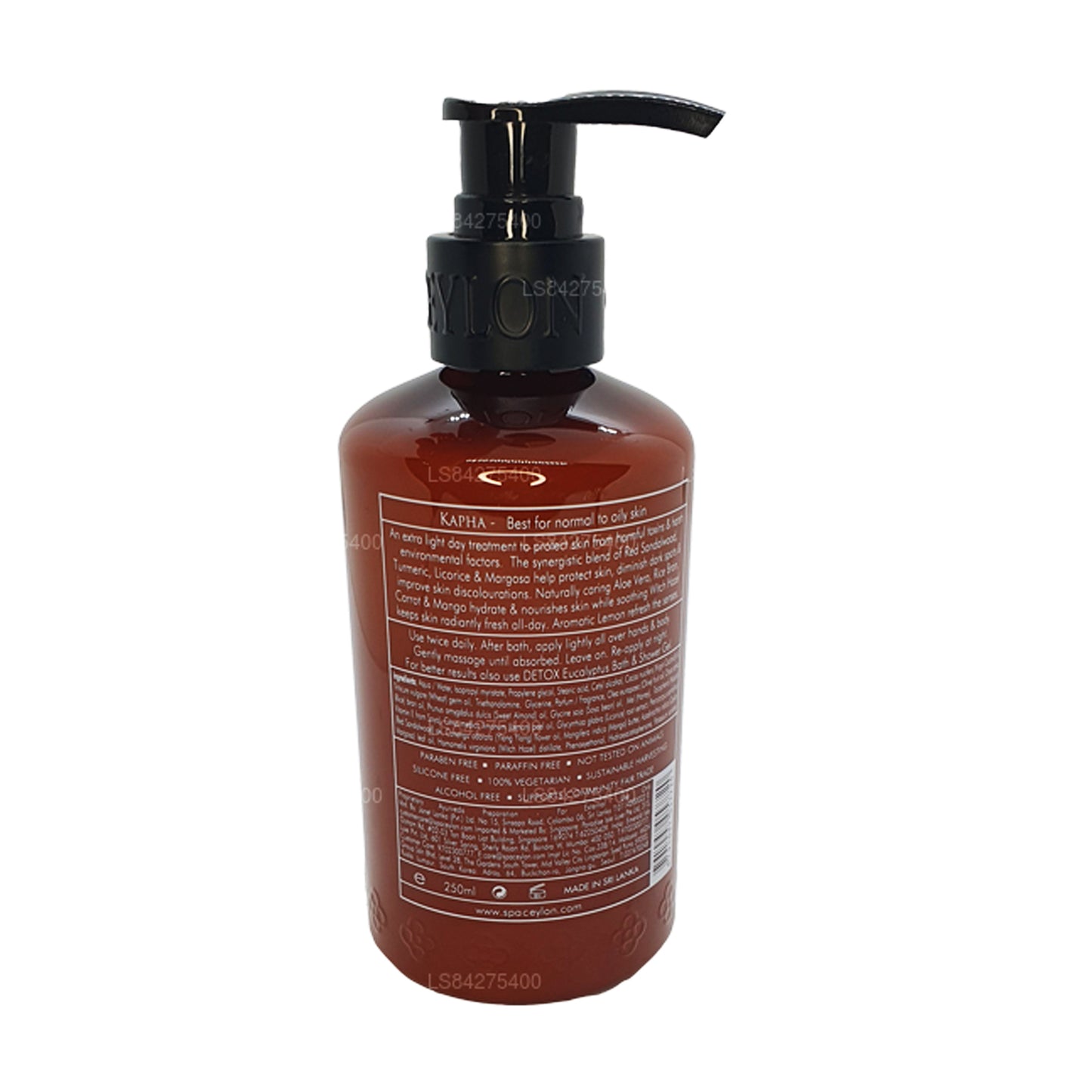 Spa Ceylon DETOX Rotes Sandelholz-Körperessenz (250 ml)