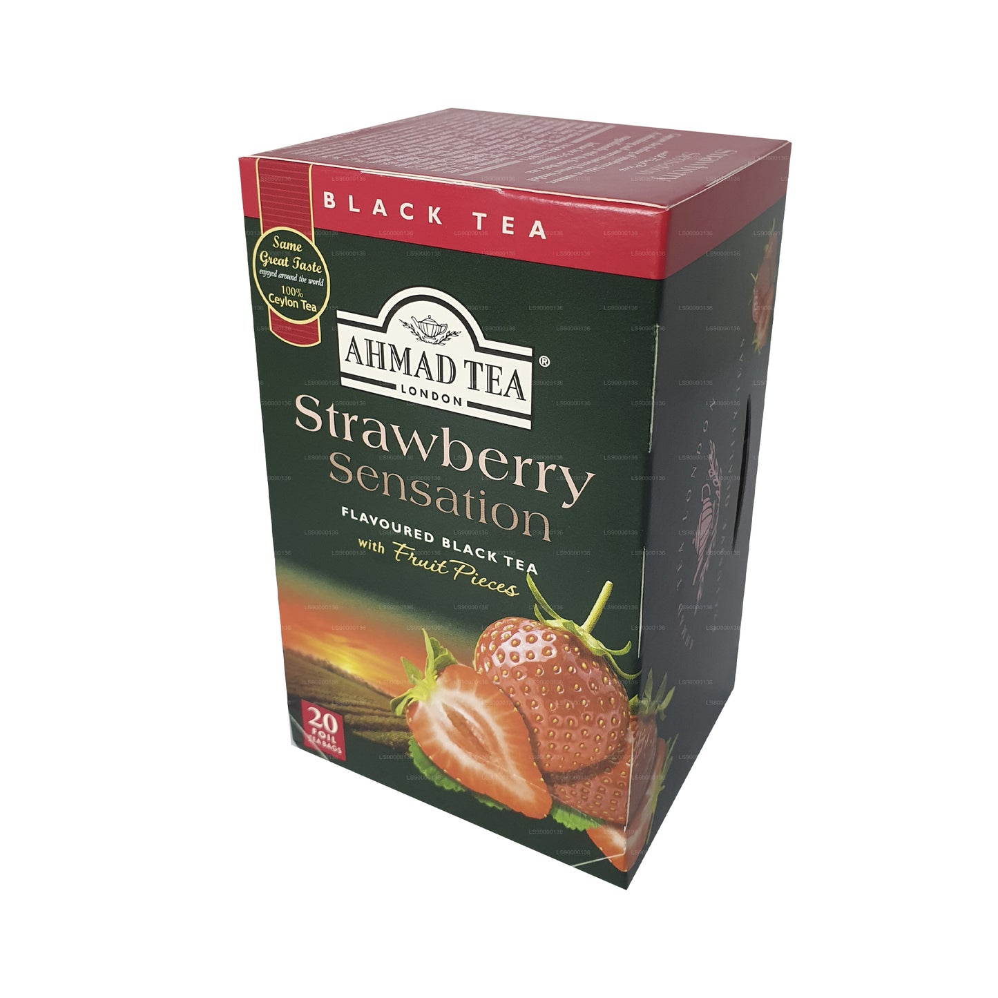 Ahmad Tea Strawberry 20 Folienbeutel (40 g)