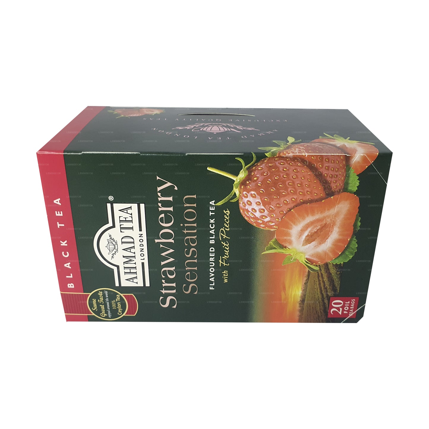 Ahmad Tea Strawberry 20 Folienbeutel (40 g)