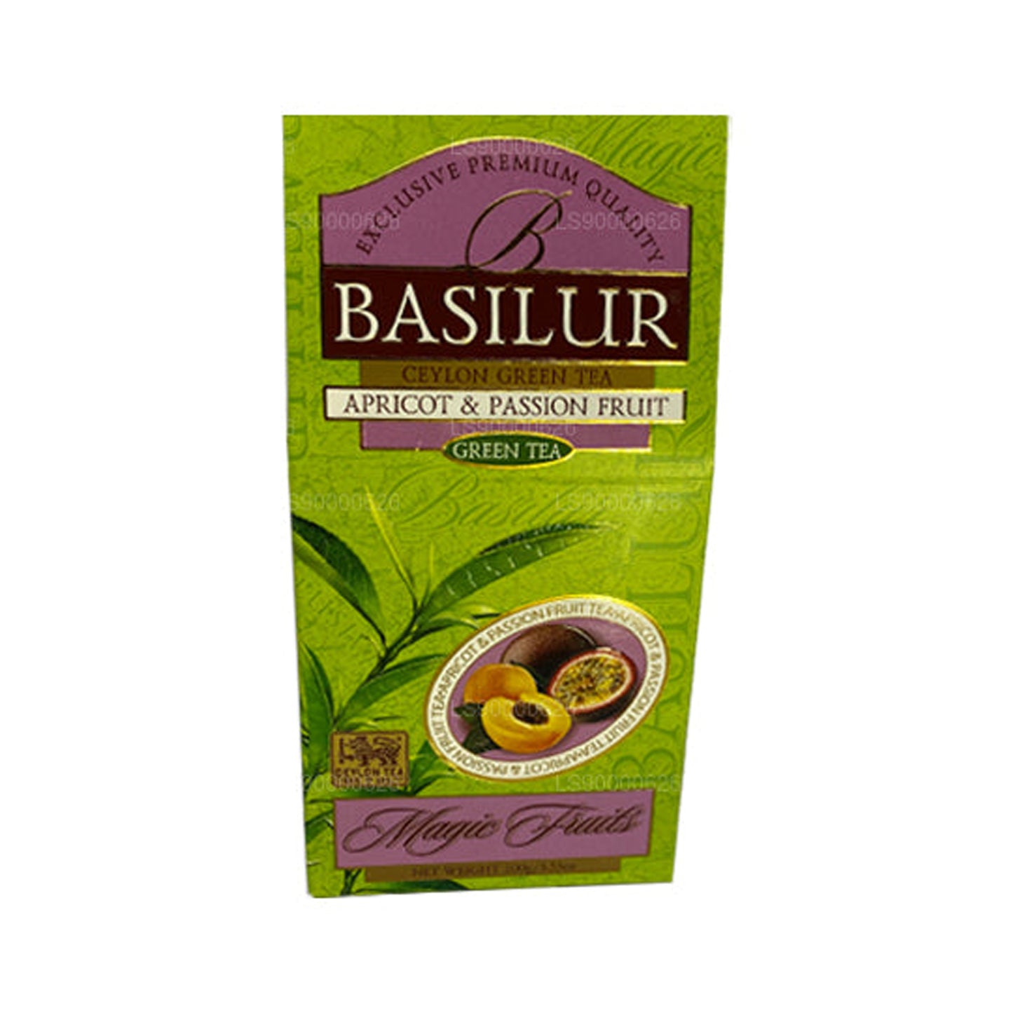 Basilur Magic Green Aprikose & Passionsfrucht (100 g)