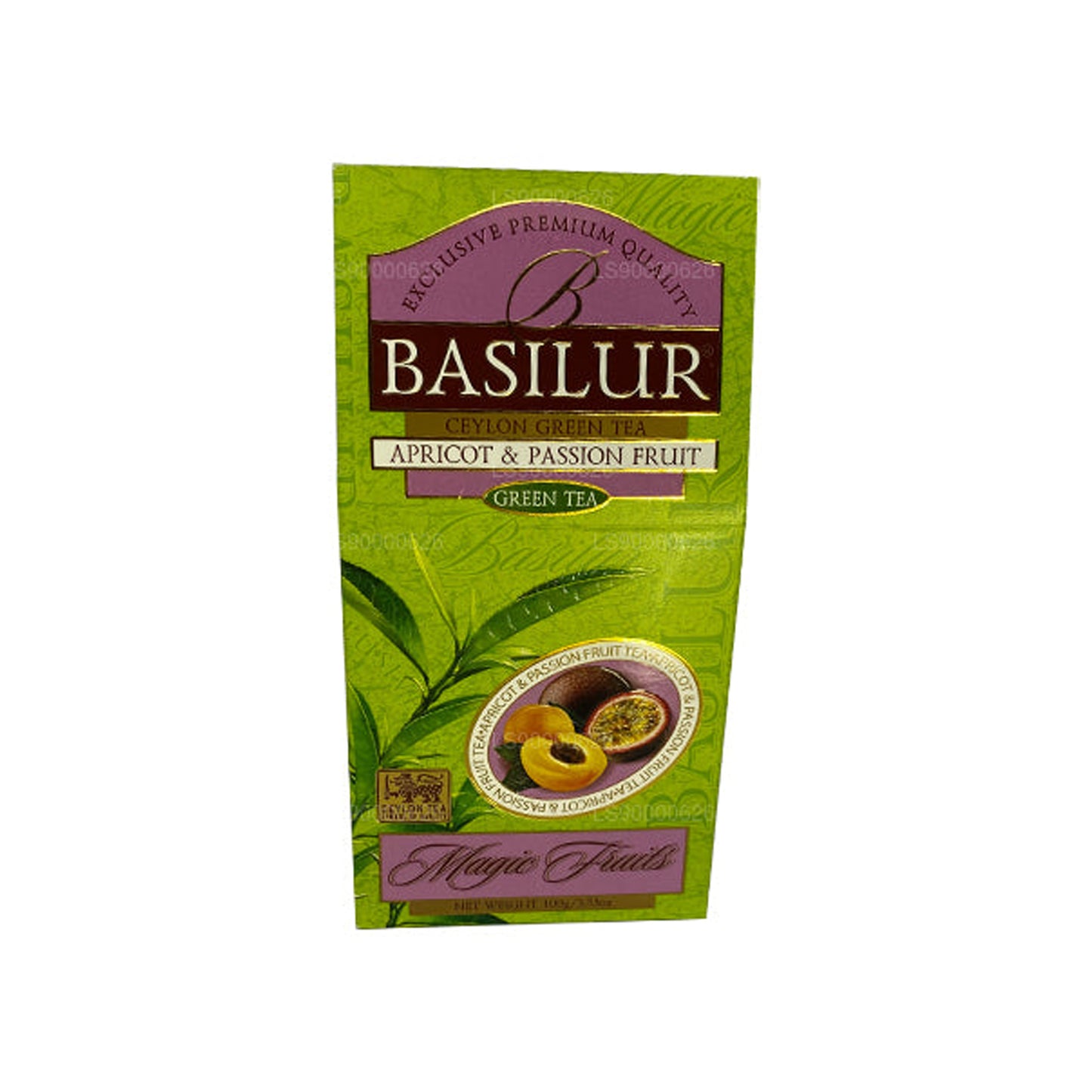 Basilur Magic Green Aprikose & Passionsfrucht (100 g)