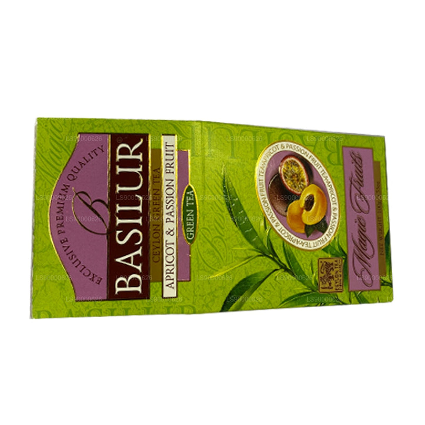 Basilur Magic Green Aprikose & Passionsfrucht (100 g)