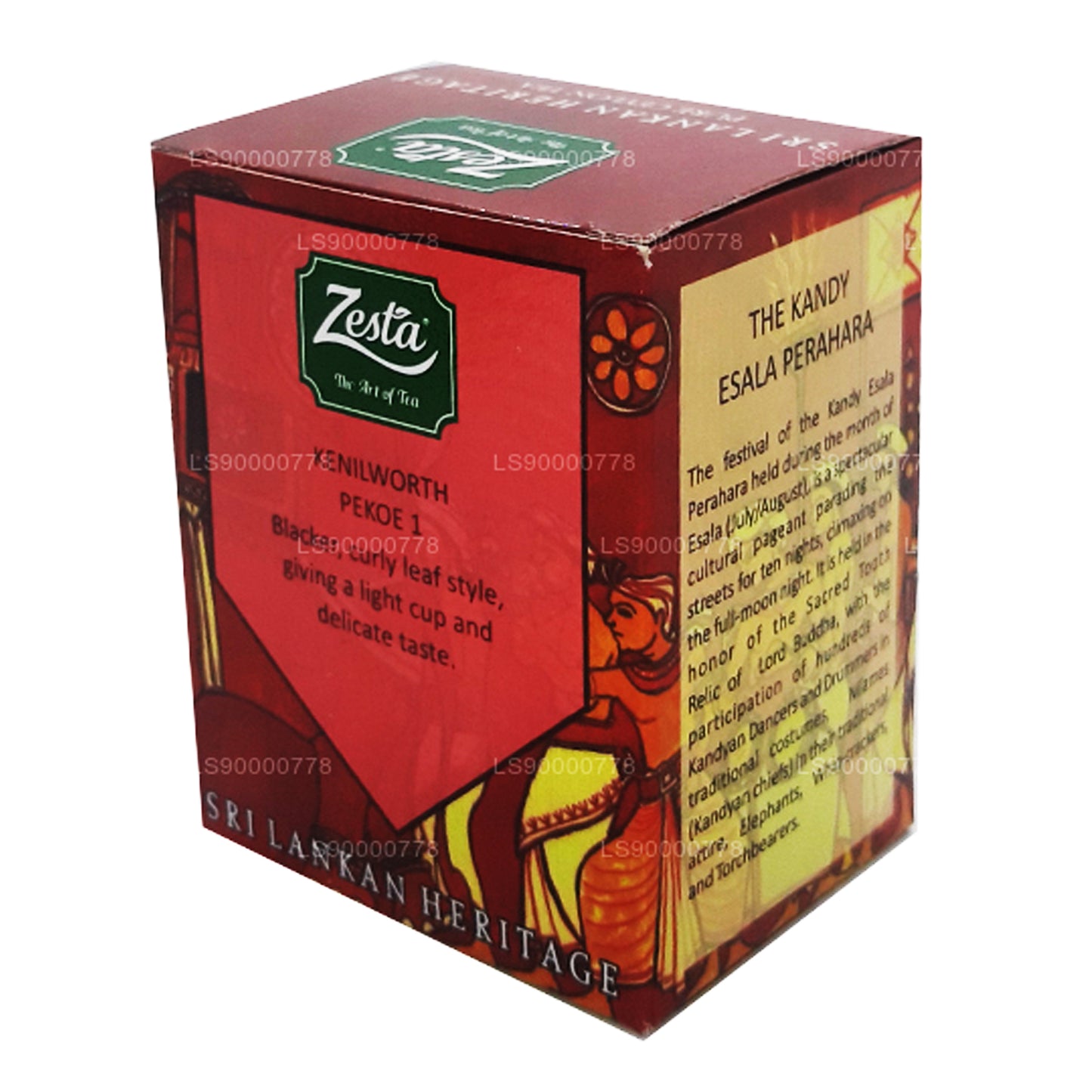 Zesta Sri Lankan Heritage Pure Ceylon Tee Kenilworth PEKOE 1 (100 g)