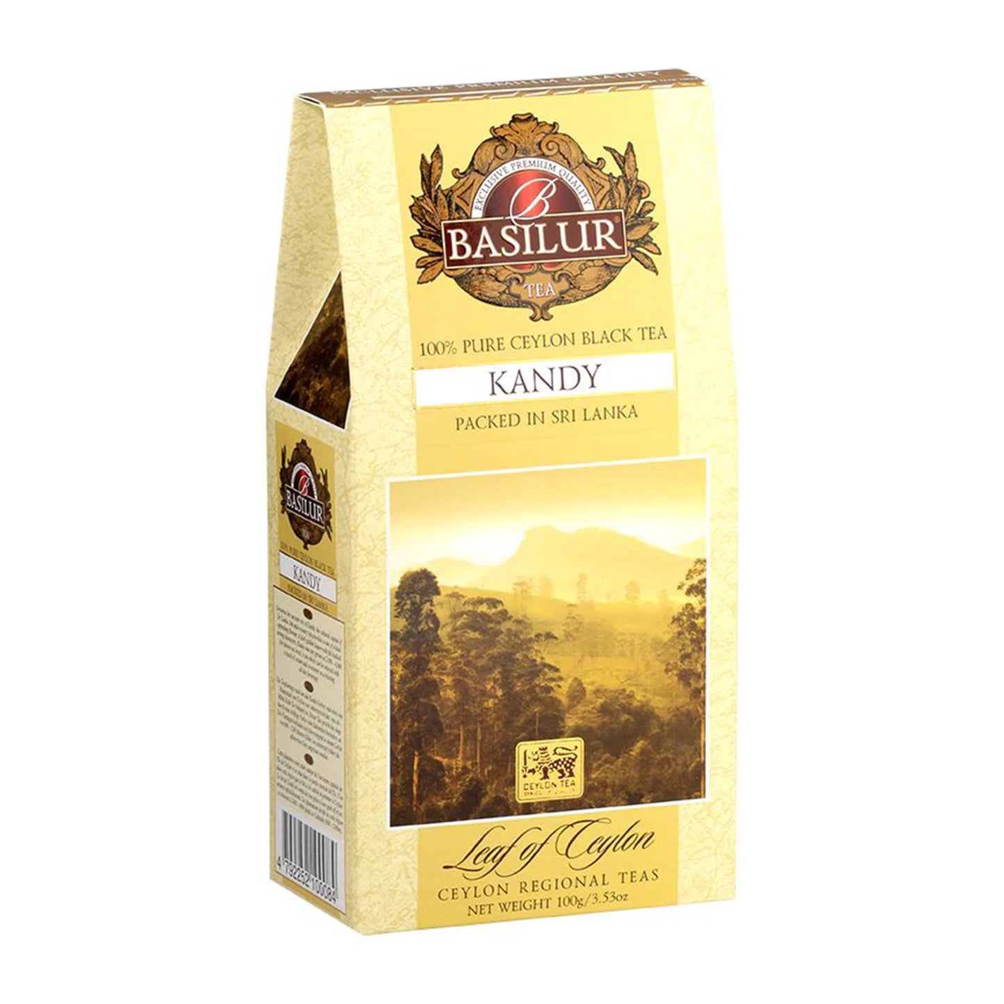 Basilikumblatt von CEYLON – PAKET – FLBT – LT – KANDY – 100 g x 24 (100 g)