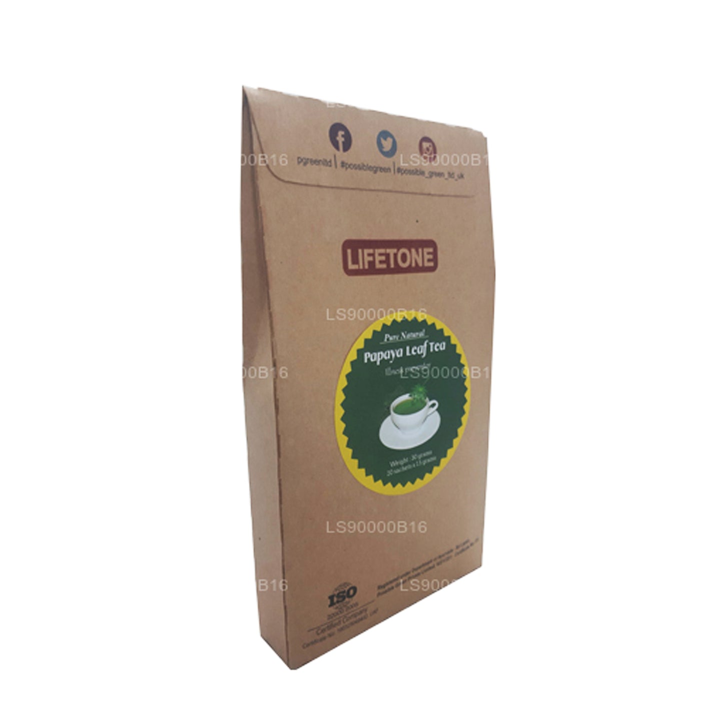 Lifetone Papayablatttee (30 g)