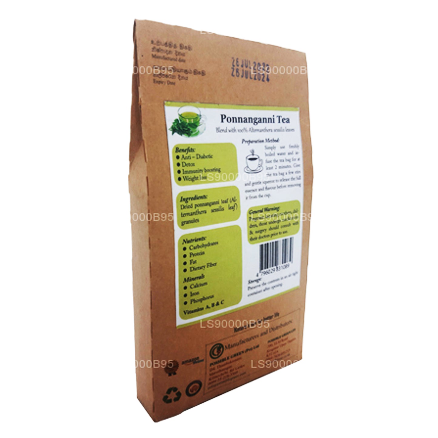 Lifetone Ponnanganni Tee (30g)