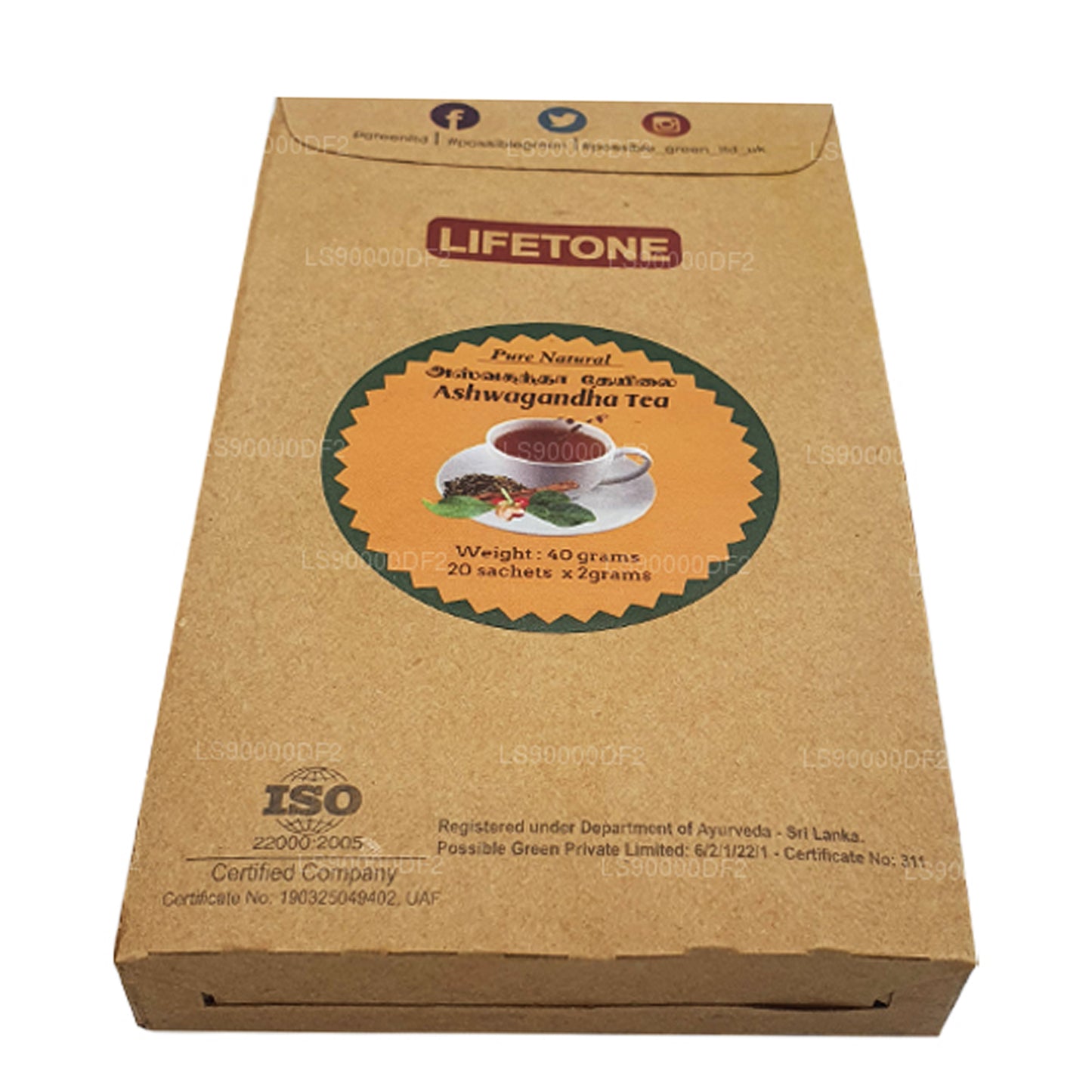 Lifetone Ashwagandha Tee (40 g)