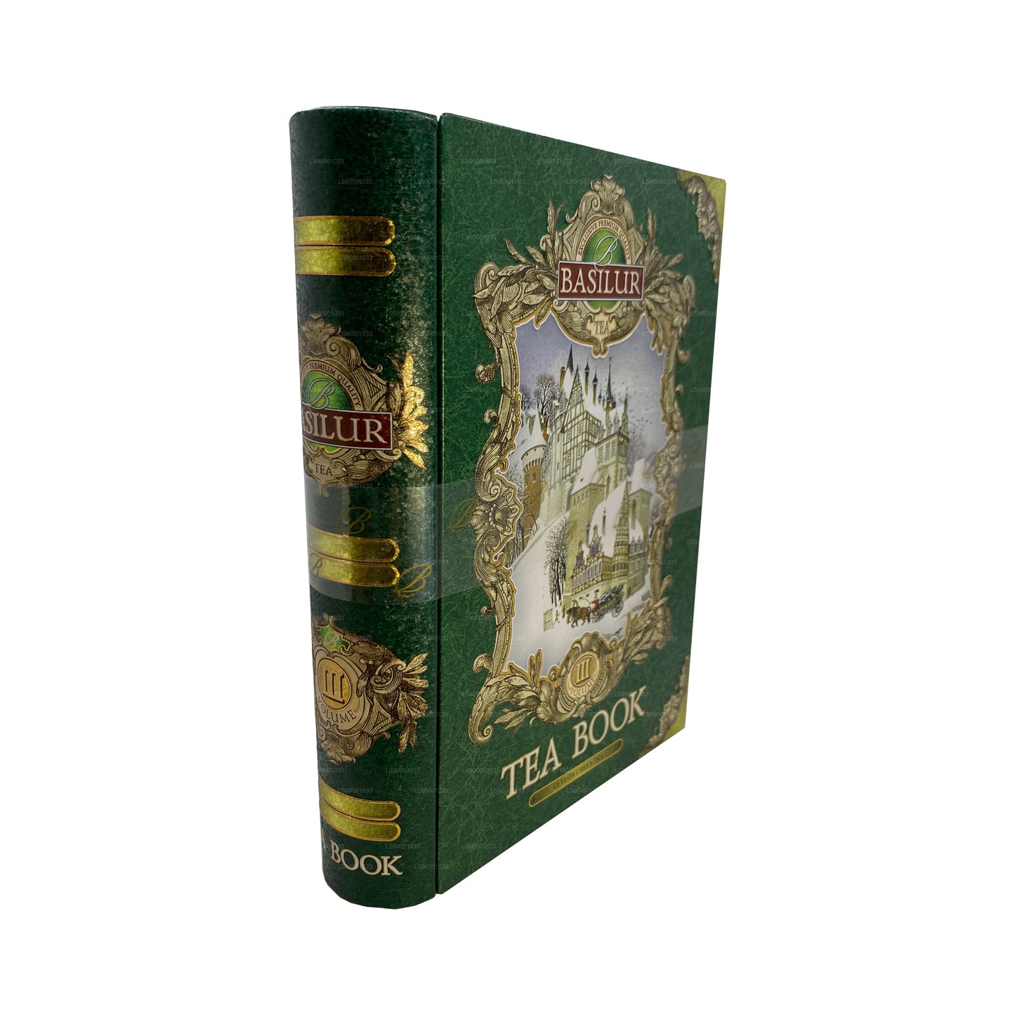 Basilur Tea Book Dose „Tea Book Volume III - Grün“ (100 g)