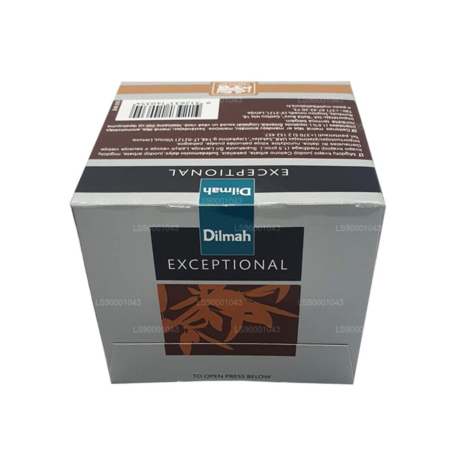 Dilmah Exceptional Italian Almond Real Leaf Tea (40 g) 20 Teebeutel