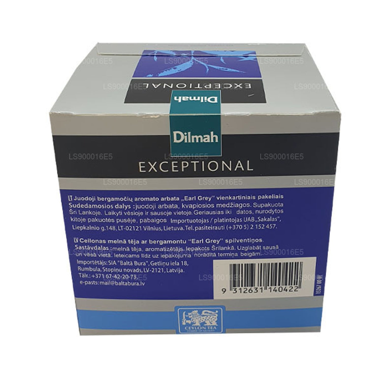 Dilmah Außergewöhnlicher, eleganter Earl Grey Echtblatt-Tee (40 g)