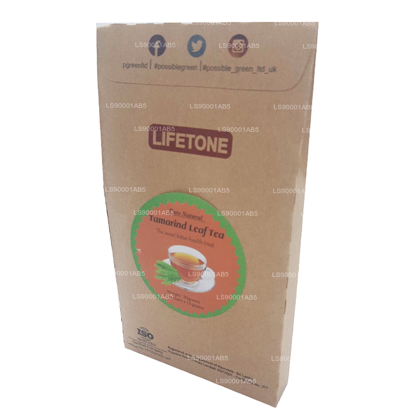 Lifetone Tamarinden-Blatt-Tee (40 g)