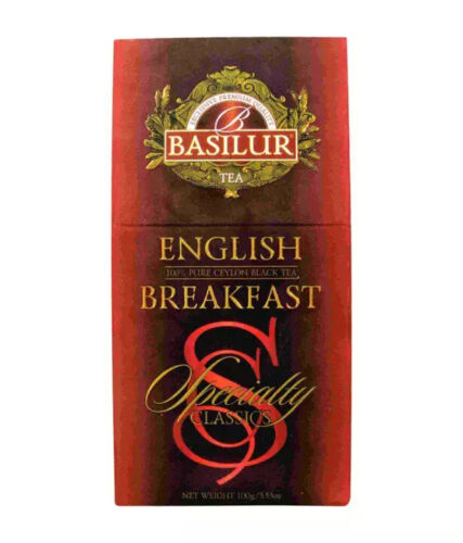 BASILUR SPECIALTY CLASSICS – TEEBEUTEL – ULBT – FOLIE ENV – ENGLISCHES FRÜHSTÜCK (100g)