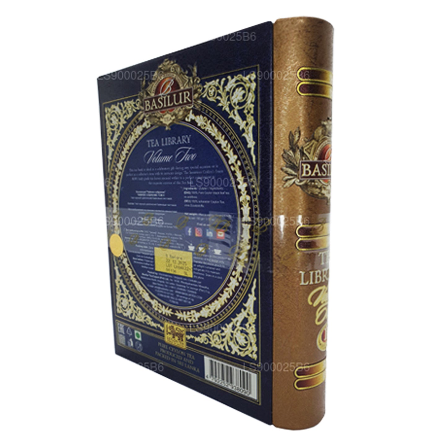 Basilur Teebuch „Tea Library Volume Two“ (100 g) Caddy