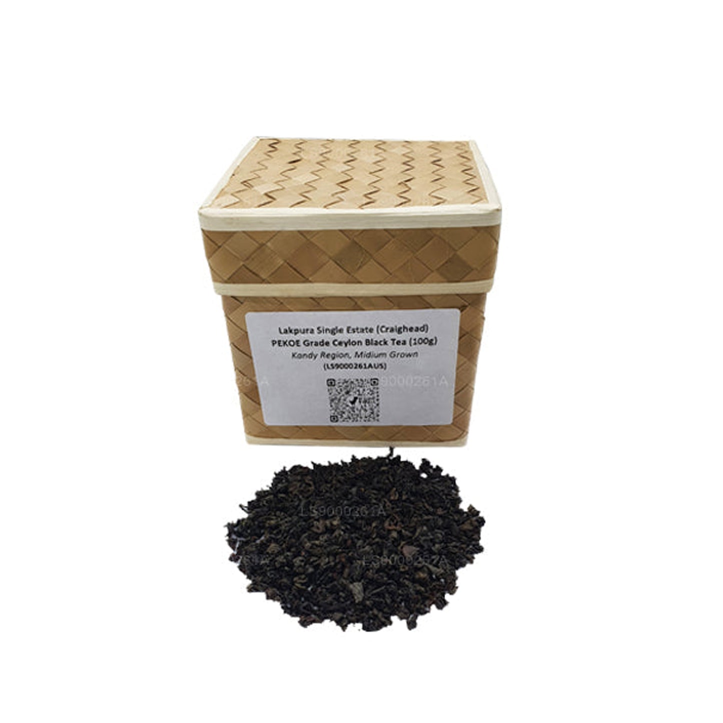 Lakpura Single Estate (Craighead) Ceylon-Schwarztee in PEKOE-Qualität (100 g)