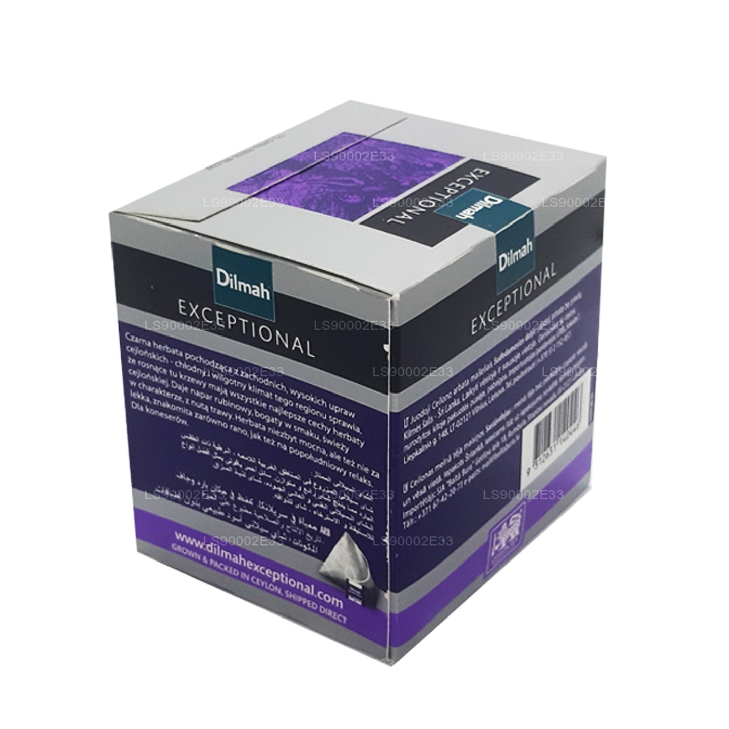 Dilmah Exceptional Perfect Ceylon Echtblatt-Tee (40 g) 20 Stück