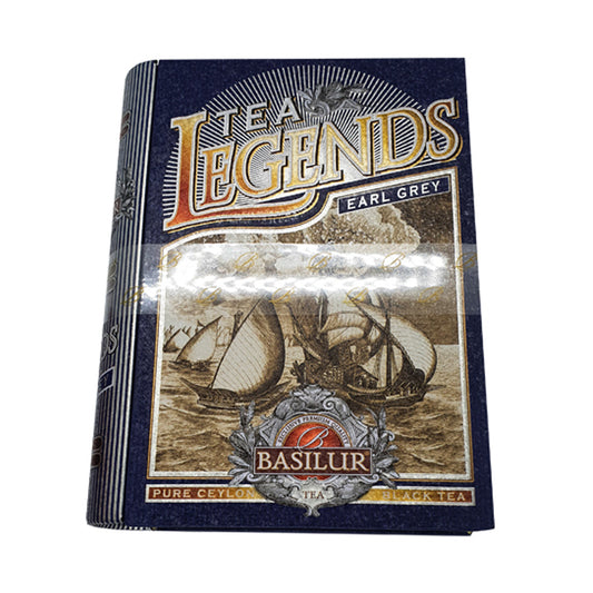 Basilur Teebuch-Behälter „Tea Legends - Earl Grey“ (100 g)