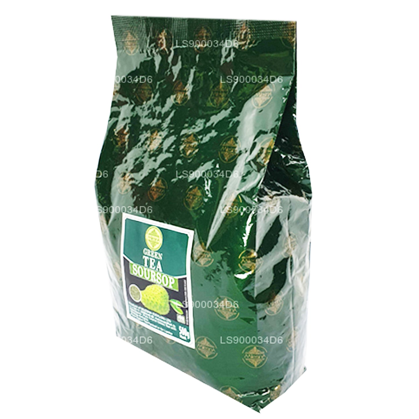 Mlesna Soursop Ceylon-Grüntee mit natürlichem Geschmack (500 g)