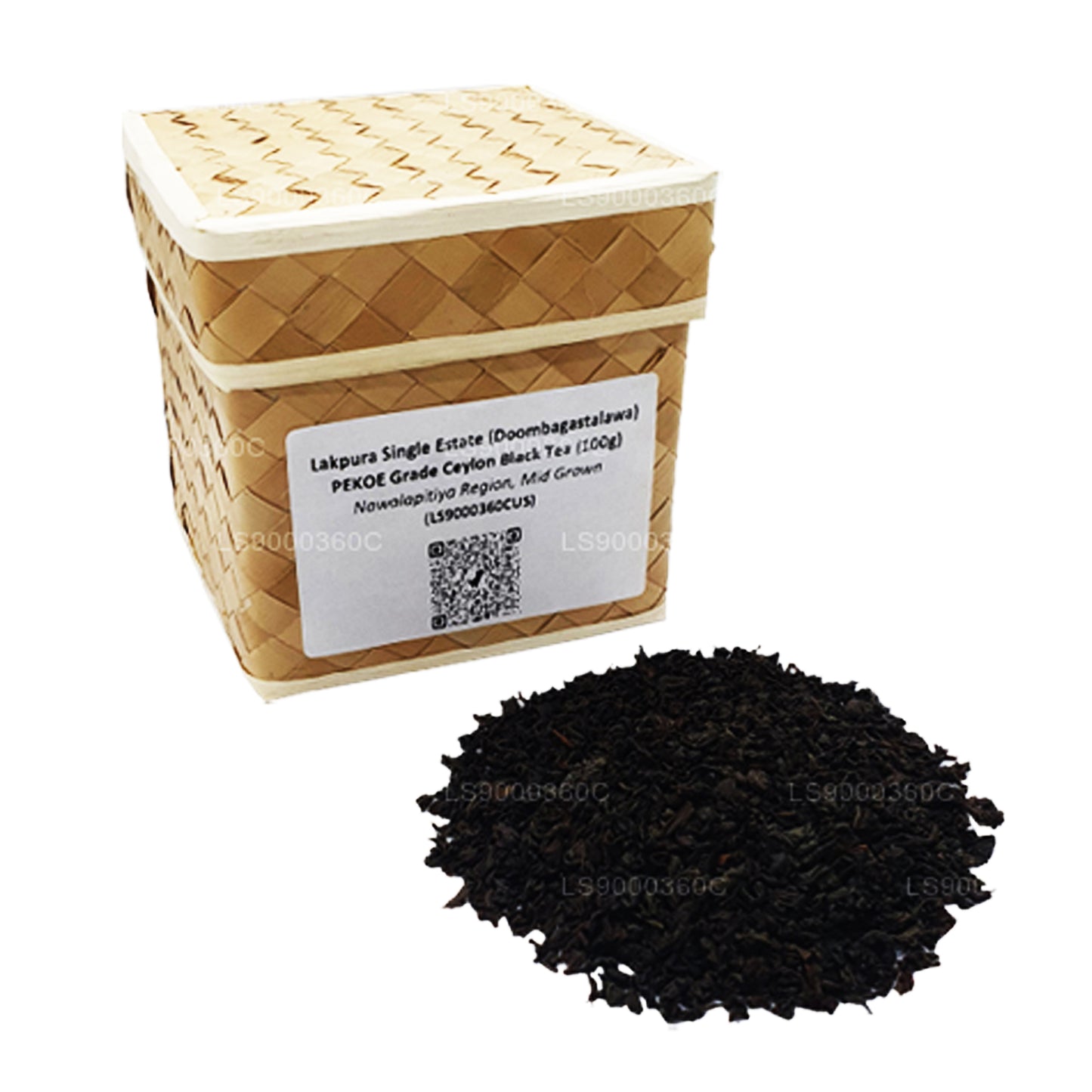 Lakpura Single Estate (Doombagastalawa) PEKOE Grade Ceylon Schwarztee (100 g)