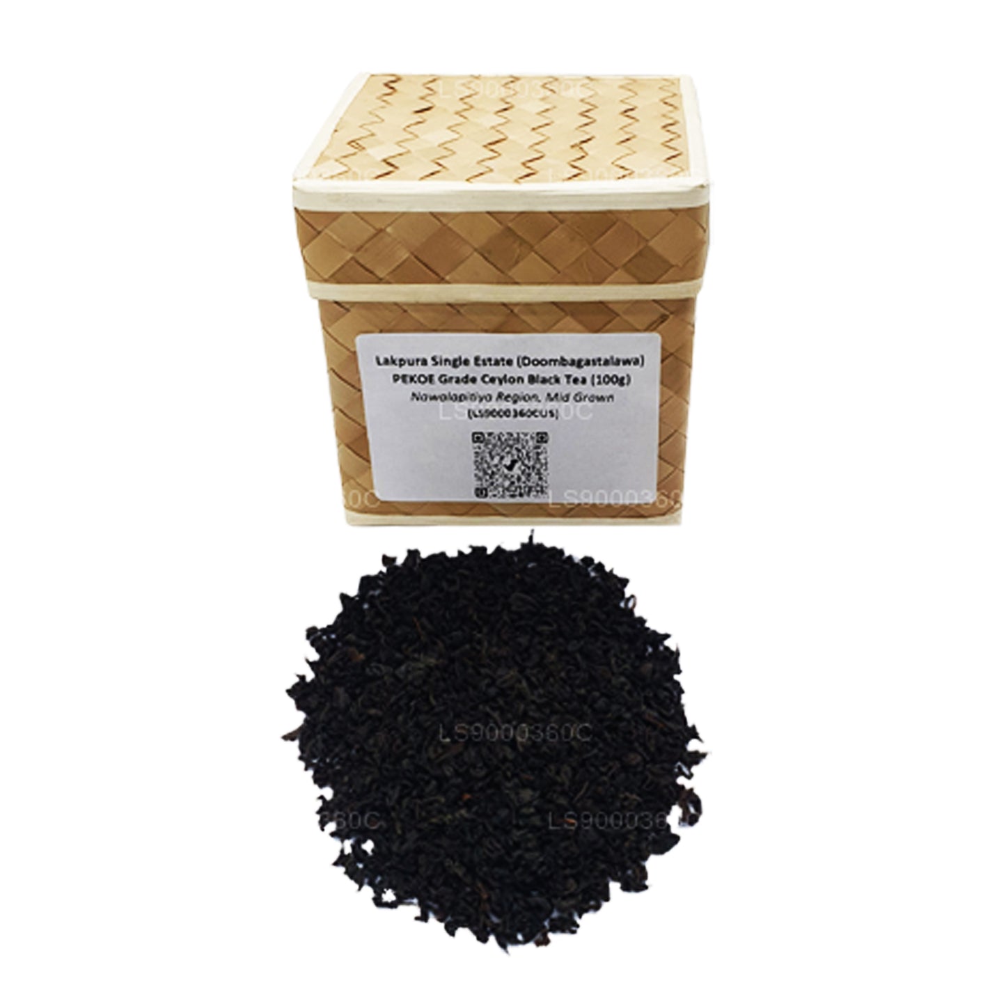 Lakpura Single Estate (Doombagastalawa) PEKOE Grade Ceylon Schwarztee (100 g)