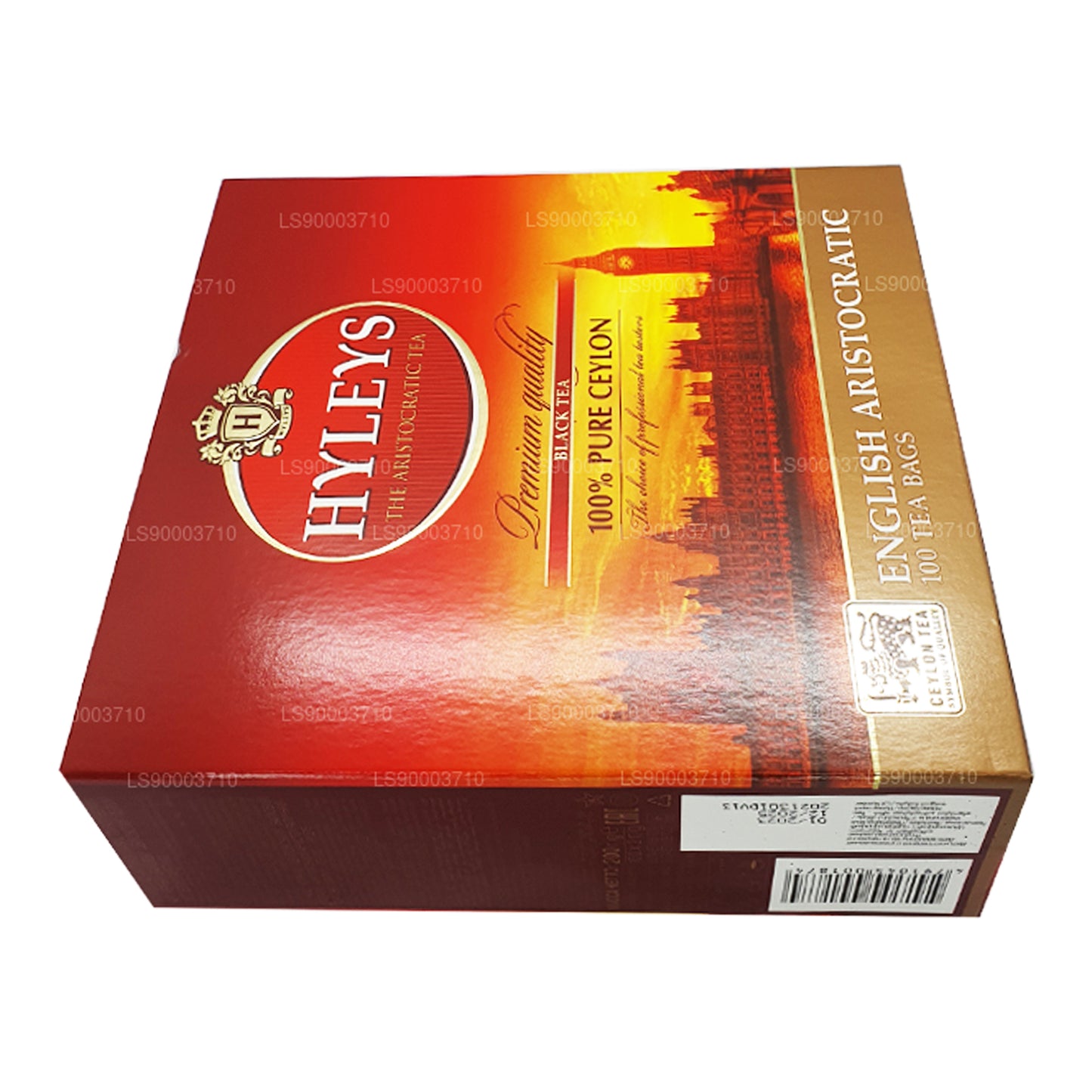 HYLEYS Schwarzer Tee in Premium-Qualität, 100 Teebeutel (200 g)