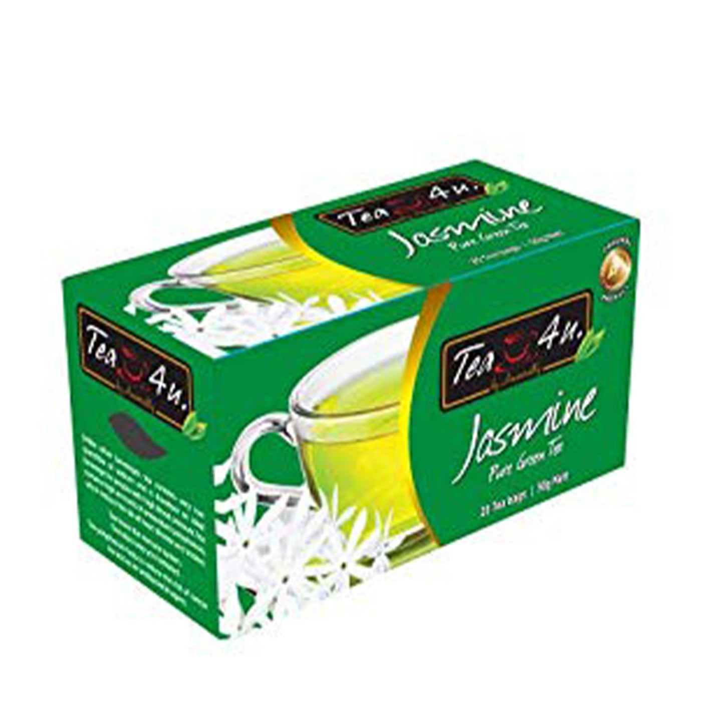 Tea4U Jasmin-Grüntee (50 g) 25 Teebeutel