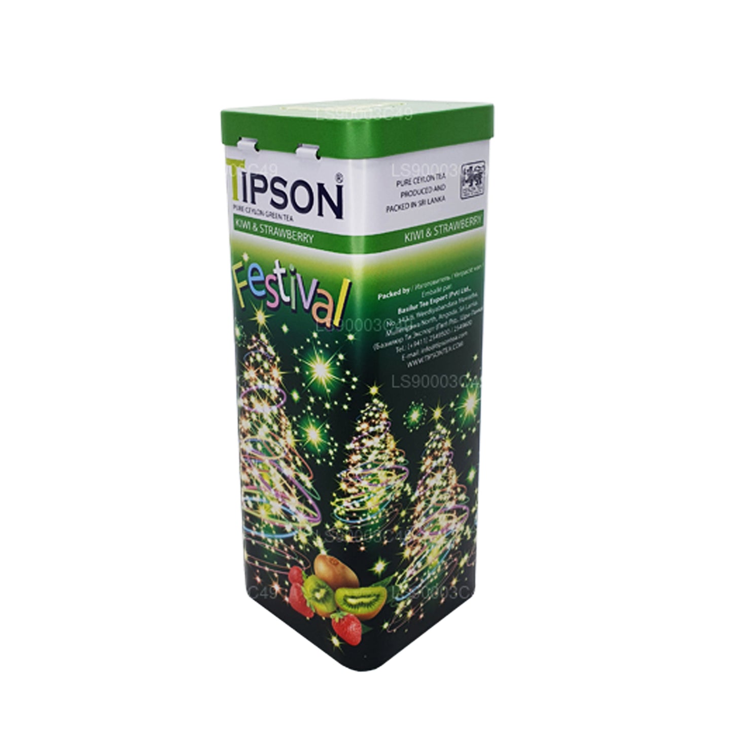 Tipson Festival Grüntee mit Kiwi und Erdbeere (75 g)