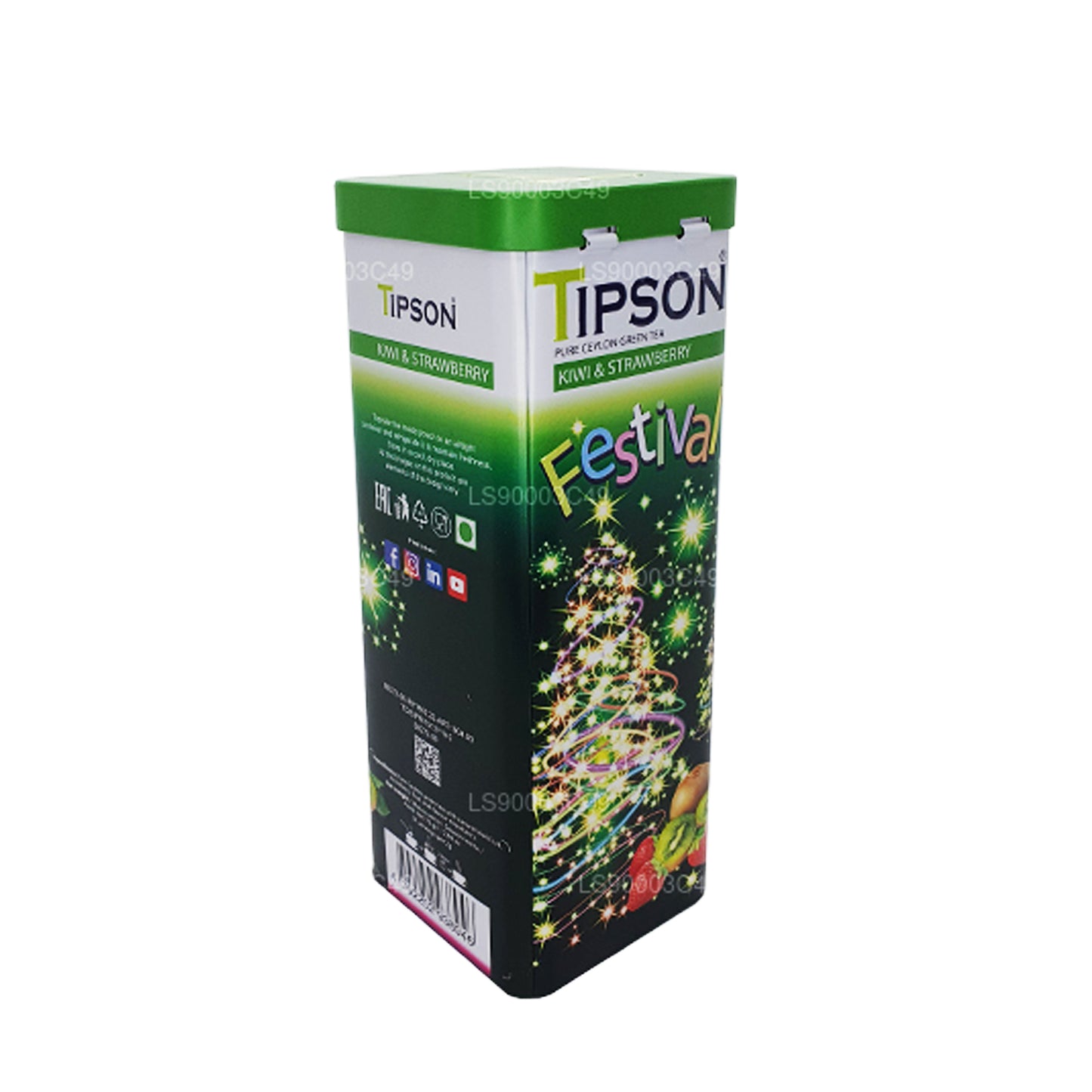 Tipson Festival Grüntee mit Kiwi und Erdbeere (75 g)