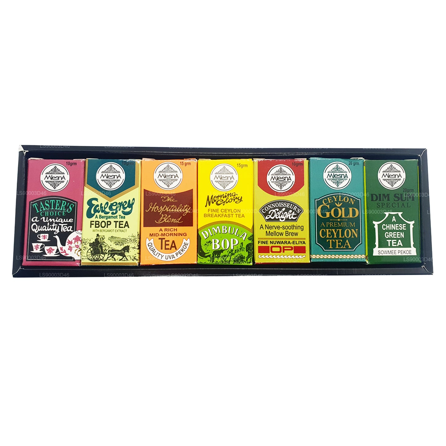Mlesna Tea Taster's Choice 7 verschiedene Teesorten (100 g)