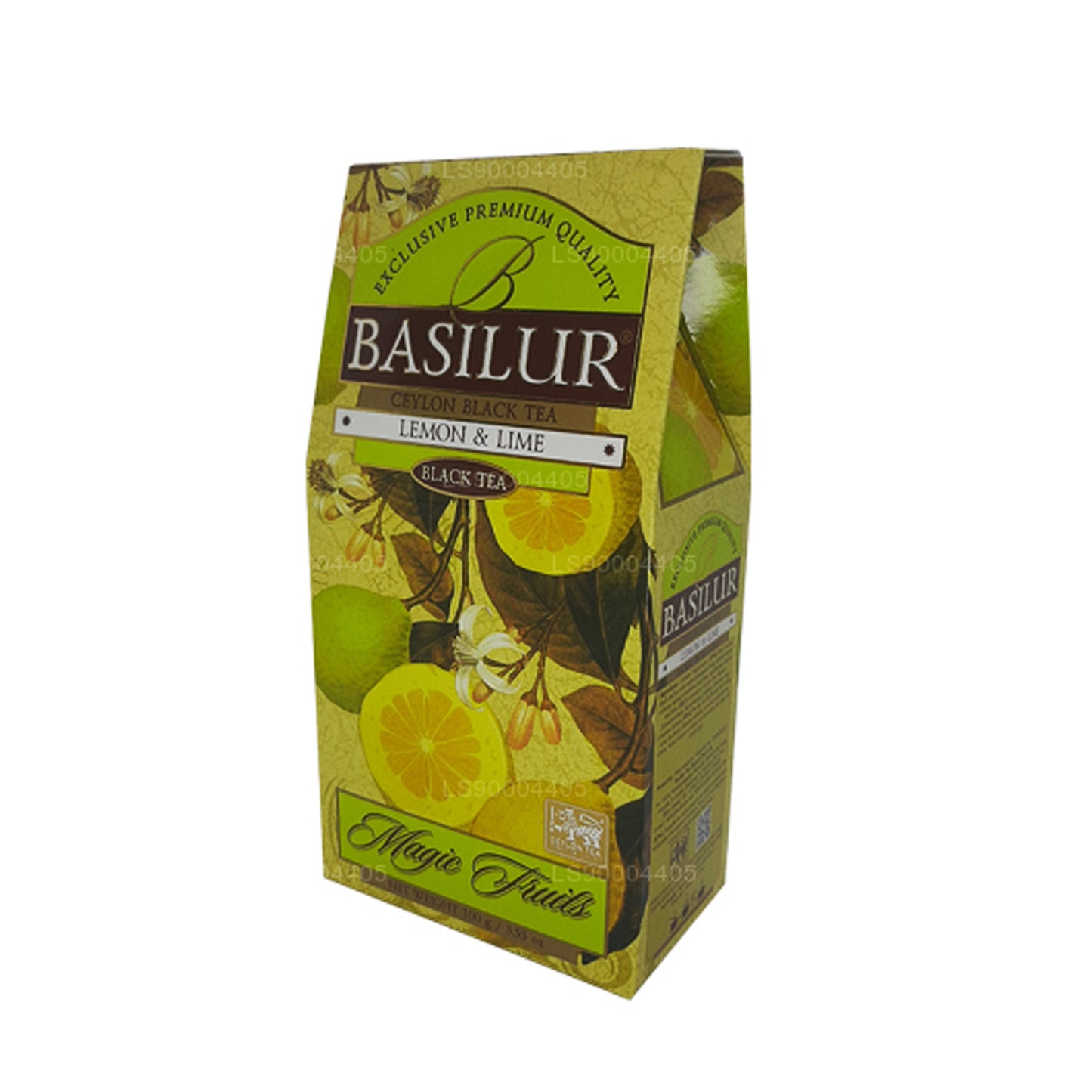 Basilur Zitronen- und Limetten-Ceylon-Schwarztee (100 g)