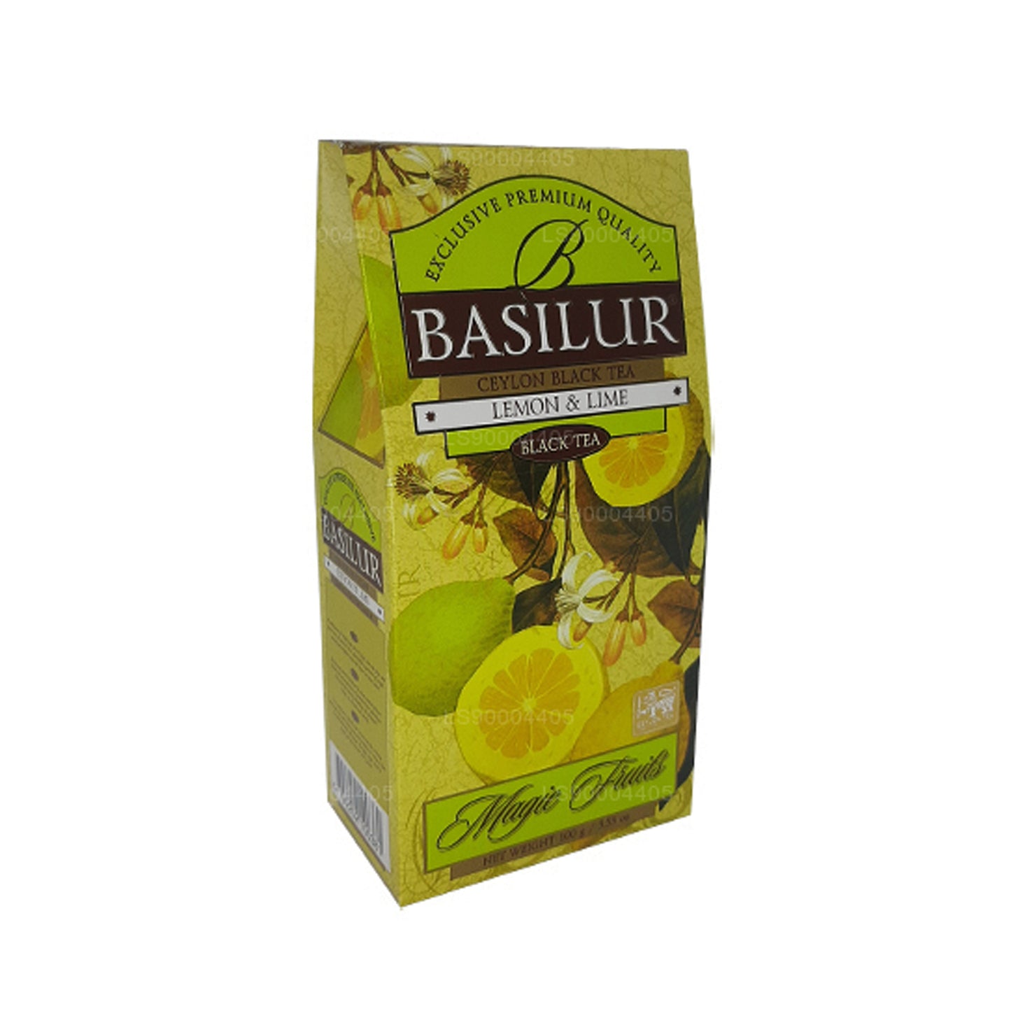 Basilur Zitronen- und Limetten-Ceylon-Schwarztee (100 g)