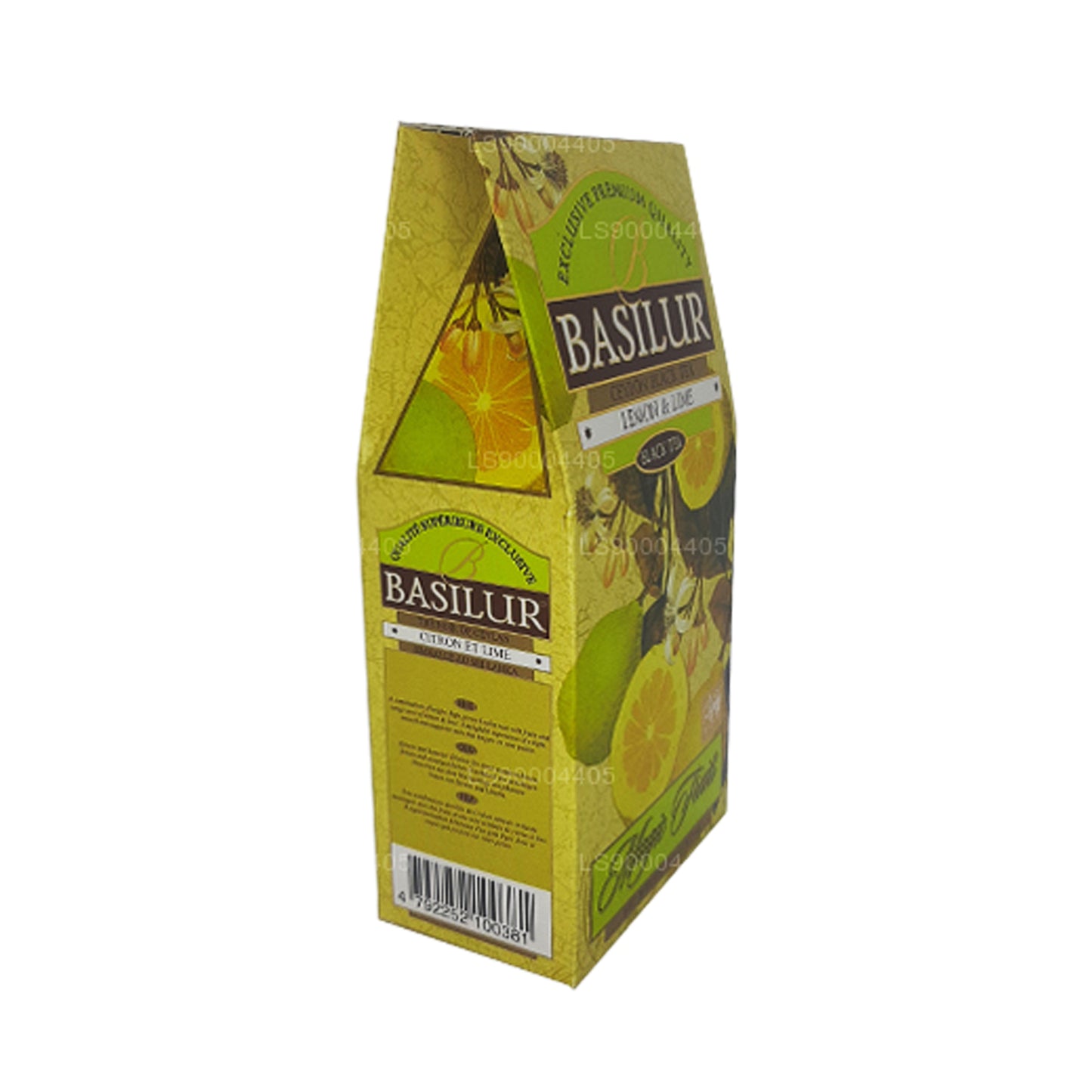 Basilur Zitronen- und Limetten-Ceylon-Schwarztee (100 g)