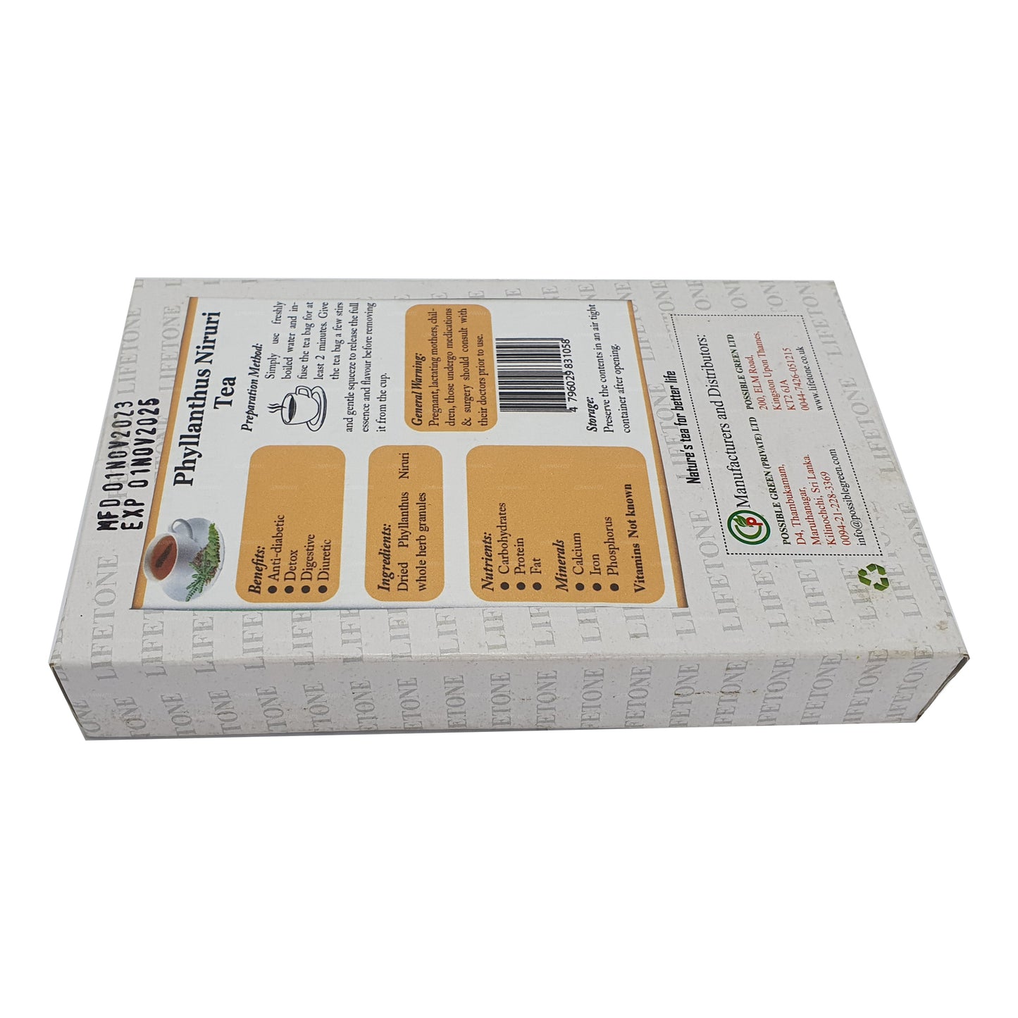 Lifetone Phylanthus Nirurii Tee (40 g)