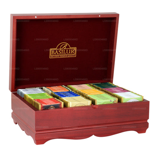 Basilur Executive Gifts, sortiert, 120 Teebeutel, Holzpräsenter (235 g)