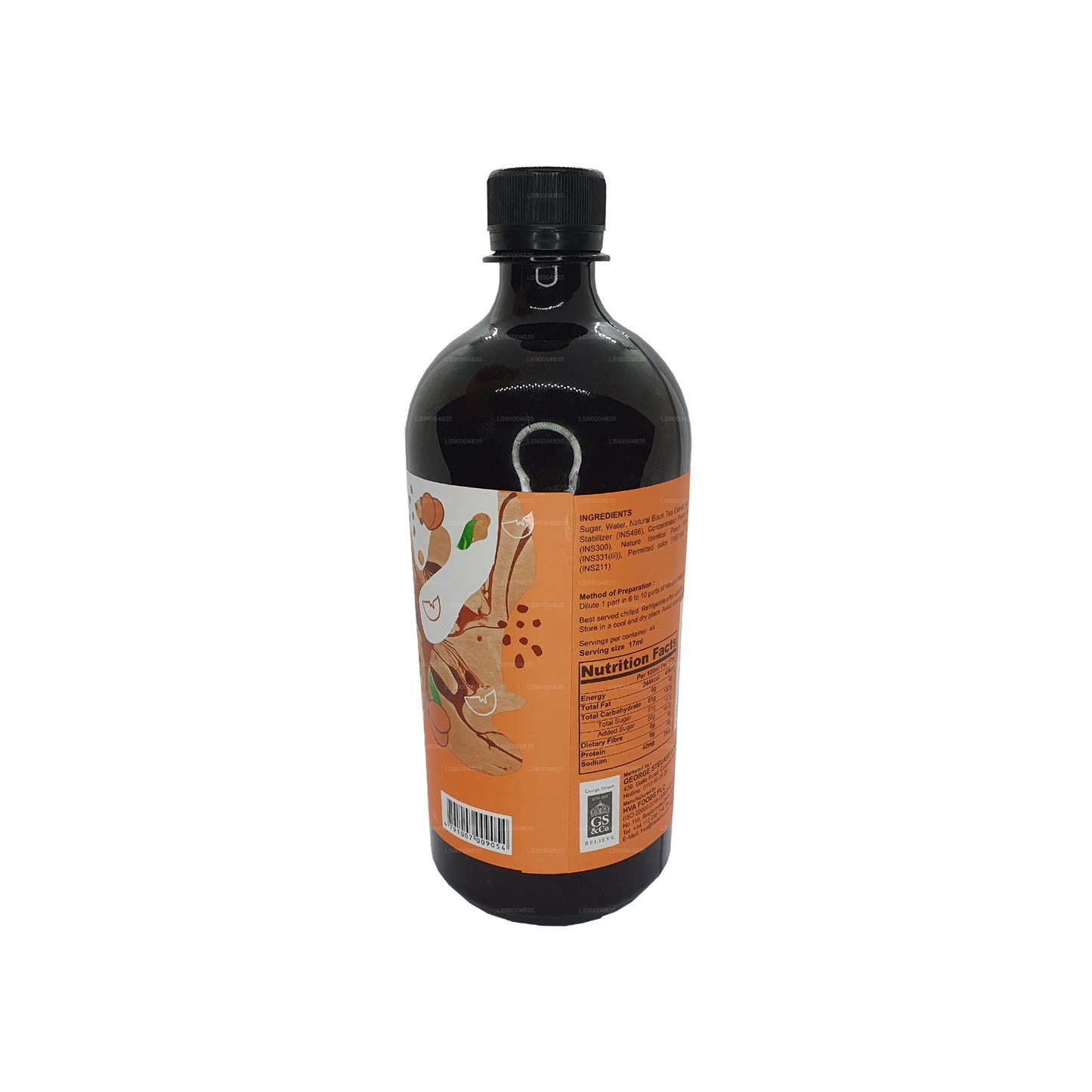 Heladiv Pfirsich-Eistee-Konzentrat Cordial (750 ml)