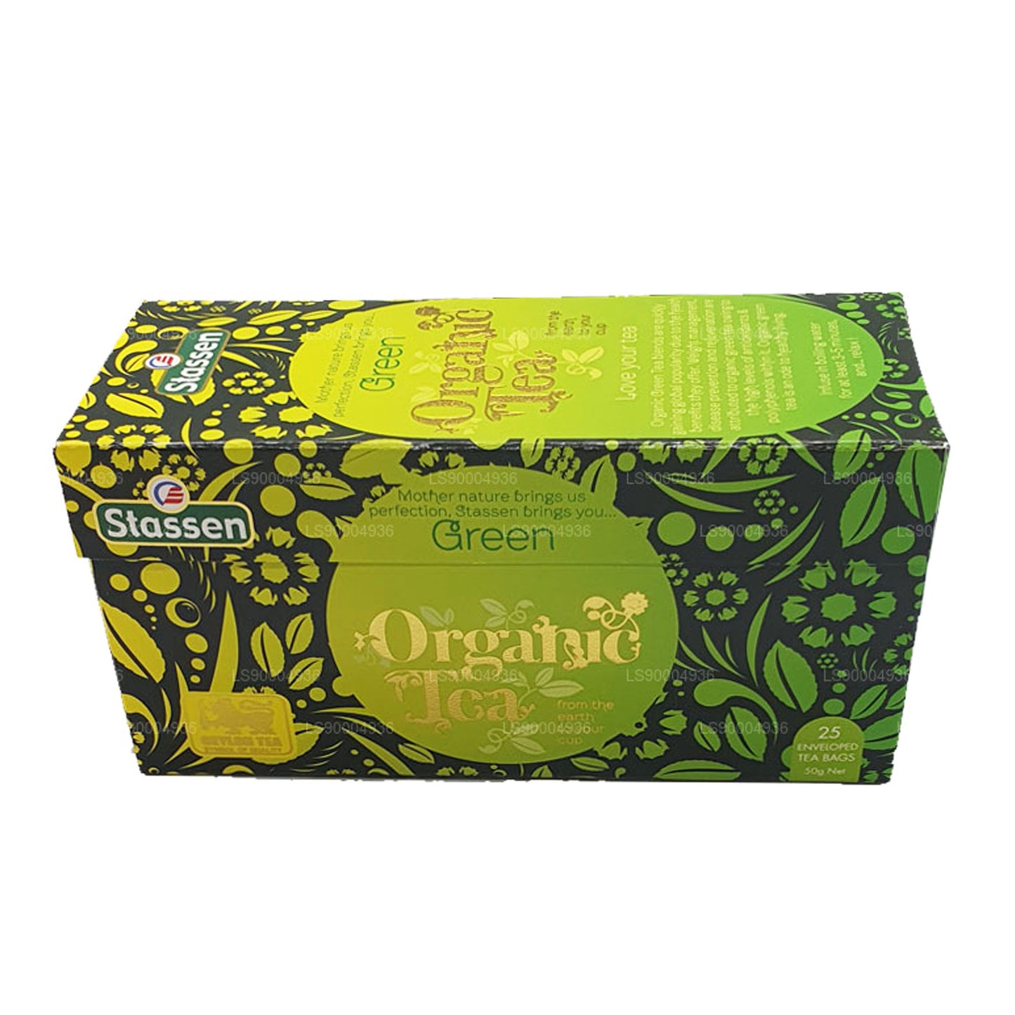 Stassen Grüner Bio-Tee (50g) 25 Teebeutel