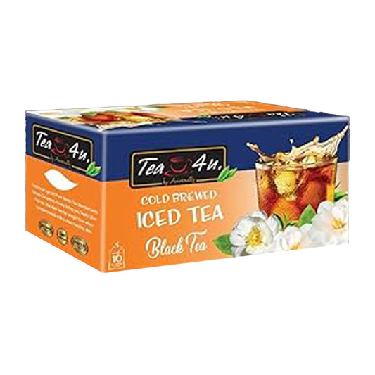 Tea4U Schwarzer Eistee (120 g) 10 Teebeutel