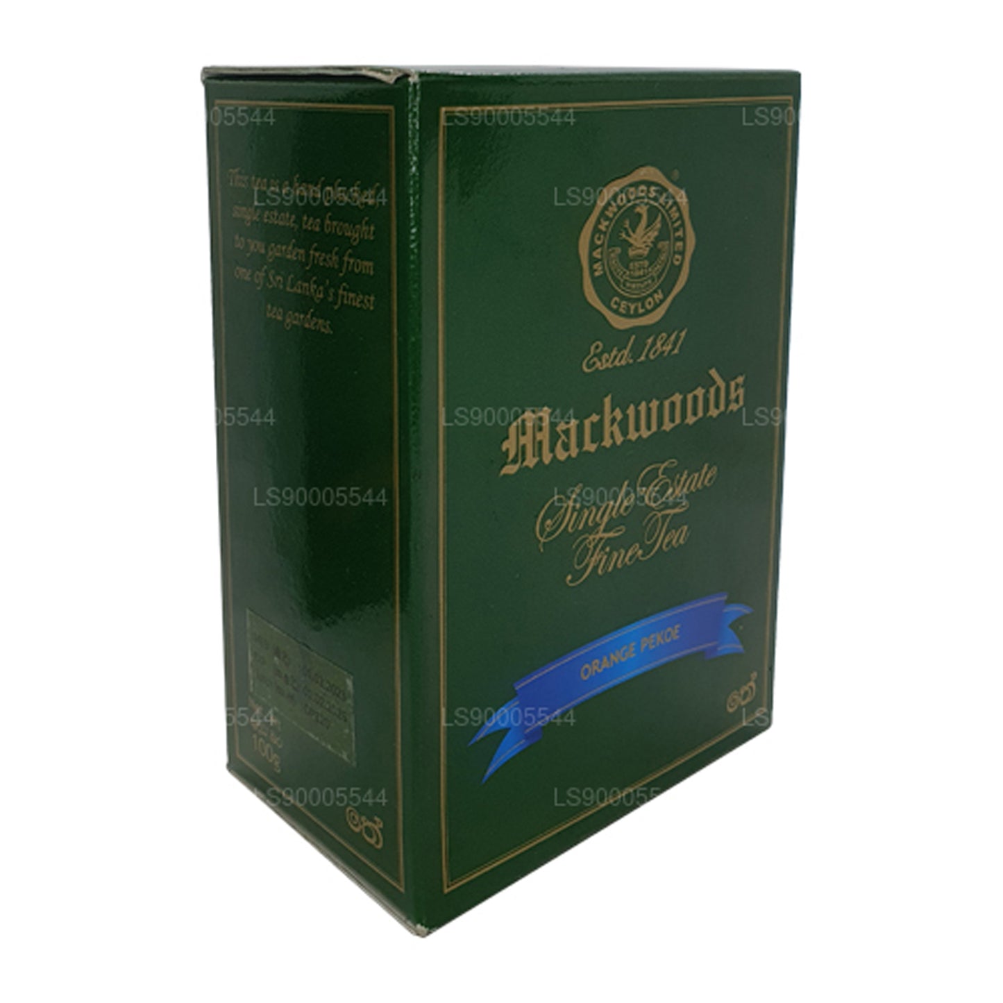 Mackwoods Single Estate, Lose Leaf, Orange Pekoe (Op) in einem Karton (100 g)