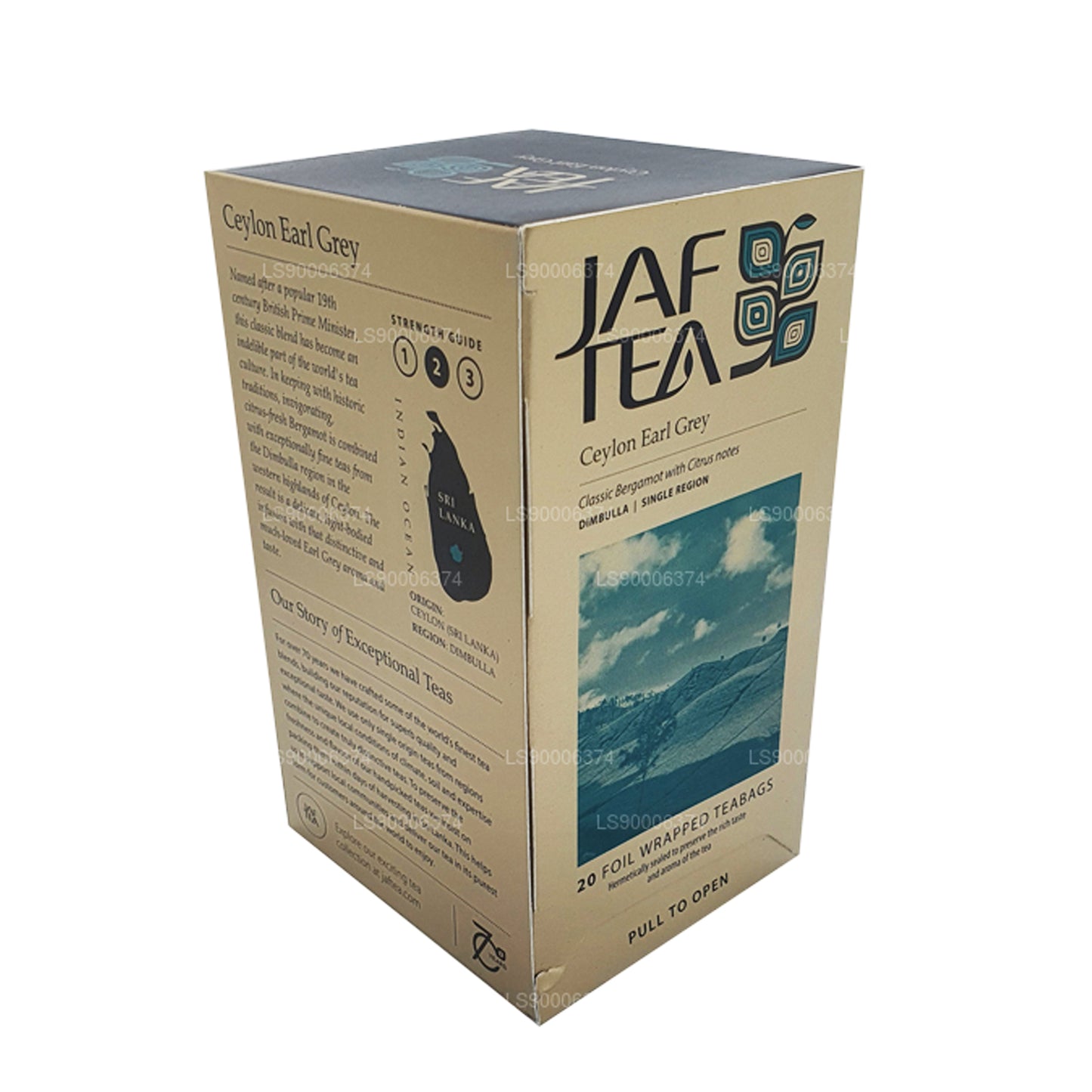 Jaf Tea Ceylon Earl Grey (40 g) 20 Teebeutel