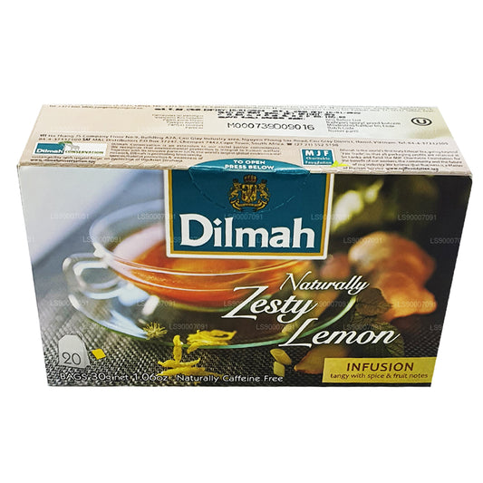 Dilmah Naturally Zesty Lemon (30 g) 20 Teebeutel
