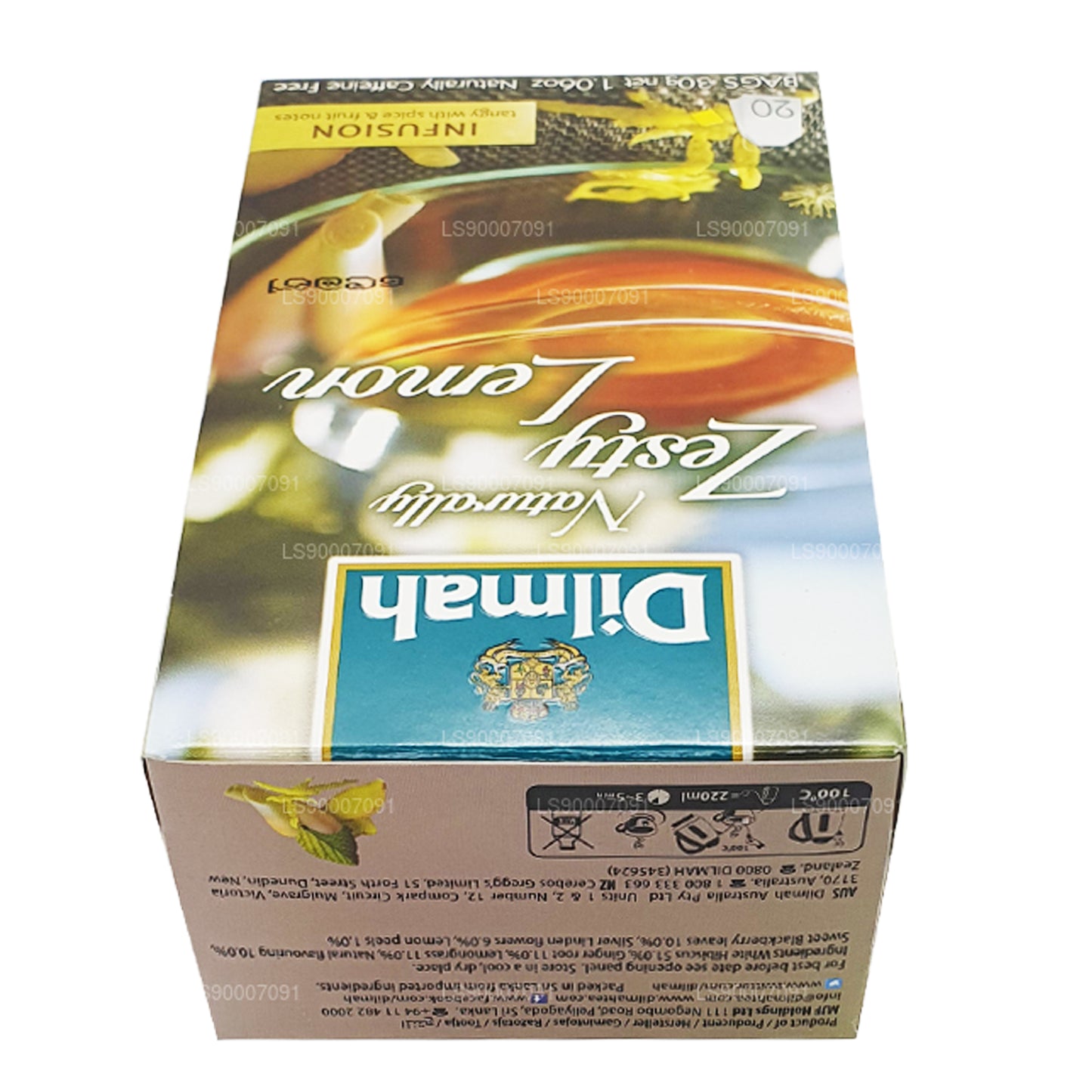 Dilmah Naturally Zesty Lemon (30 g) 20 Teebeutel