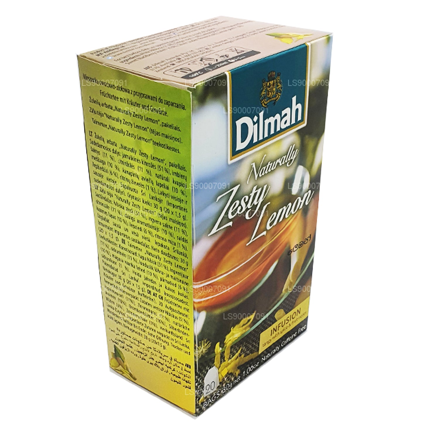 Dilmah Naturally Zesty Lemon (30 g) 20 Teebeutel