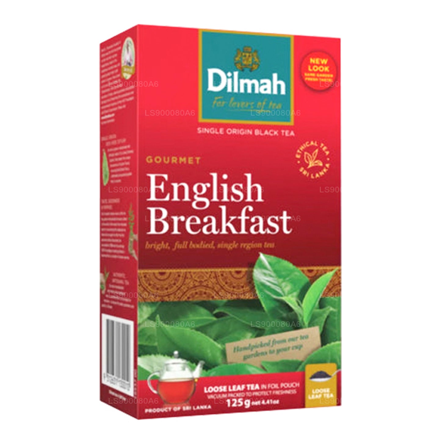 Dilmah English Breakfast Loose Leaf Tea (125 g) Box